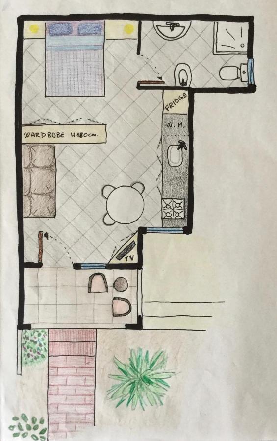 Apartament Beyt Alzohour - Casa Dei Fiori Dahab Zewnętrze zdjęcie